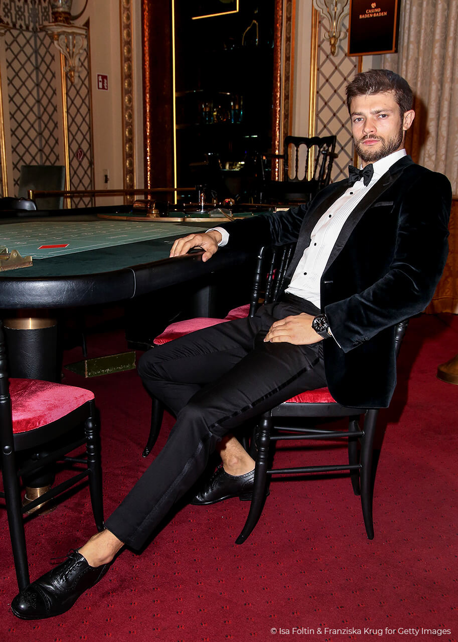 Eugen Bauder im Casino Baden-Baden