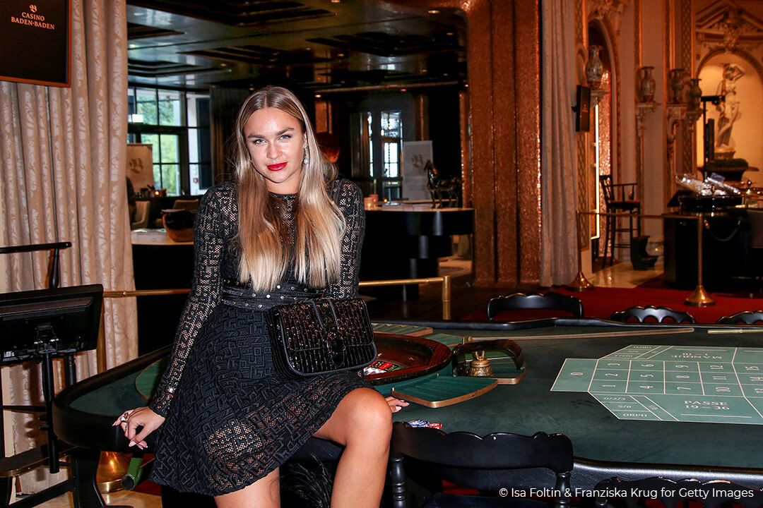 Nina Süss im Casino Baden-Baden